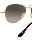 Aviator Havana Collection RB3025 181/71 Gold Grey