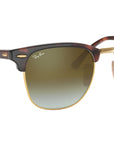 Clubmaster Flash Lenses RB3016 shiny red havana