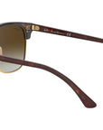 Clubmaster Flash Lenses RB3016 shiny red havana