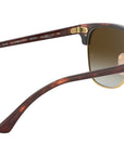 Clubmaster Flash Lenses RB3016 shiny red havana