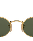 Oval Flat Lenses RB3547N 001 Gold Green