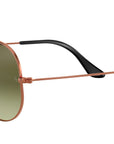 Aviator Gradient RB3025 9002A6 Bronze Green