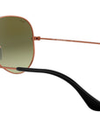 Aviator Gradient RB3025 9002A6 Bronze Green