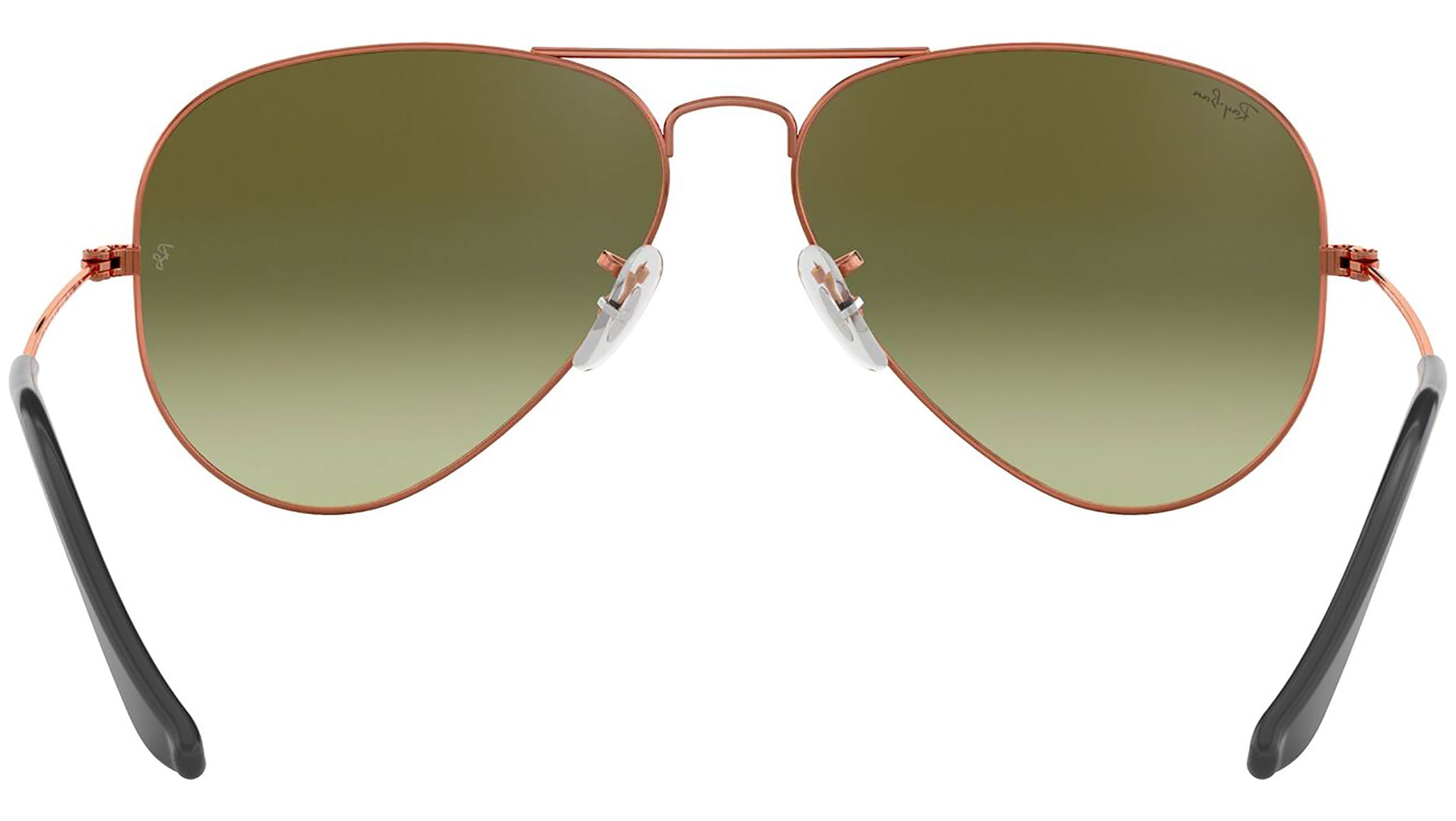 Aviator Gradient RB3025 9002A6 Bronze Green