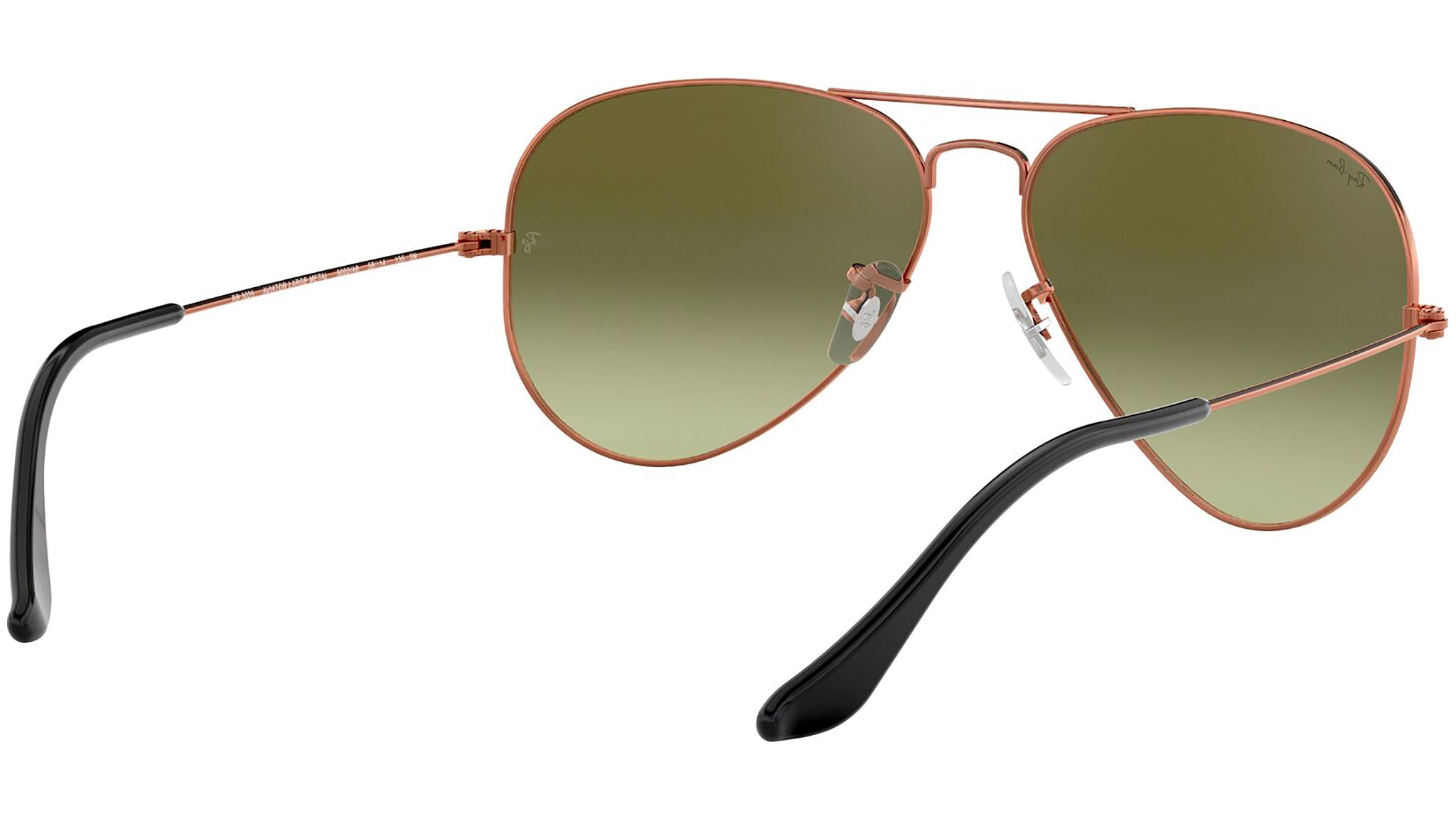 Aviator Gradient RB3025 9002A6 Bronze Green