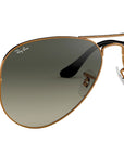 Aviator Gradient RB3025 197/71 Bronze Grey