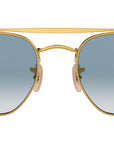 The Marshal RB3648 gold clear gradient blue