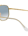 The Marshal RB3648 gold clear gradient blue