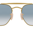 The Marshal RB3648 gold clear gradient blue