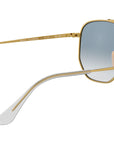 The Marshal RB3648 gold clear gradient blue