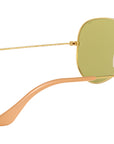 Aviator Washed Evolve RB3025 90644C Gold Green