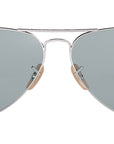 Aviator Washed Evolve RB3025 9065I5 Silver Blue