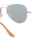 Aviator Washed Evolve RB3025 9065I5 Silver Blue