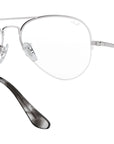 Aviator Gaze RB6589 silver