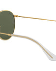 Round Flat Lenses RB3447N polished gold