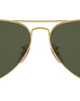 Aviator RB3689 gold classic green