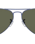 Aviator Large Metal RB3025 918731 Blue Green