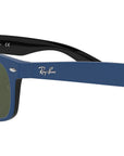 New Wayfarer Color Mix RB2132 rubber blue on black