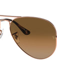 Aviator Team Wang x Ray-Ban RB3025 903551 Copper Brown