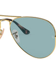 Aviator Team Wang x Ray-Ban RB3025 919262 Gold Blue Legend