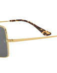 Rectangle RB1969 gold grey classic