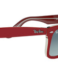 Original Wayfarer Bicolor 0RB2140 red on grey