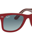 Original Wayfarer Bicolor 0RB2140 red on grey