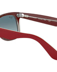 Original Wayfarer Bicolor 0RB2140 red on grey