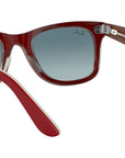 Original Wayfarer Bicolor 0RB2140 red on grey