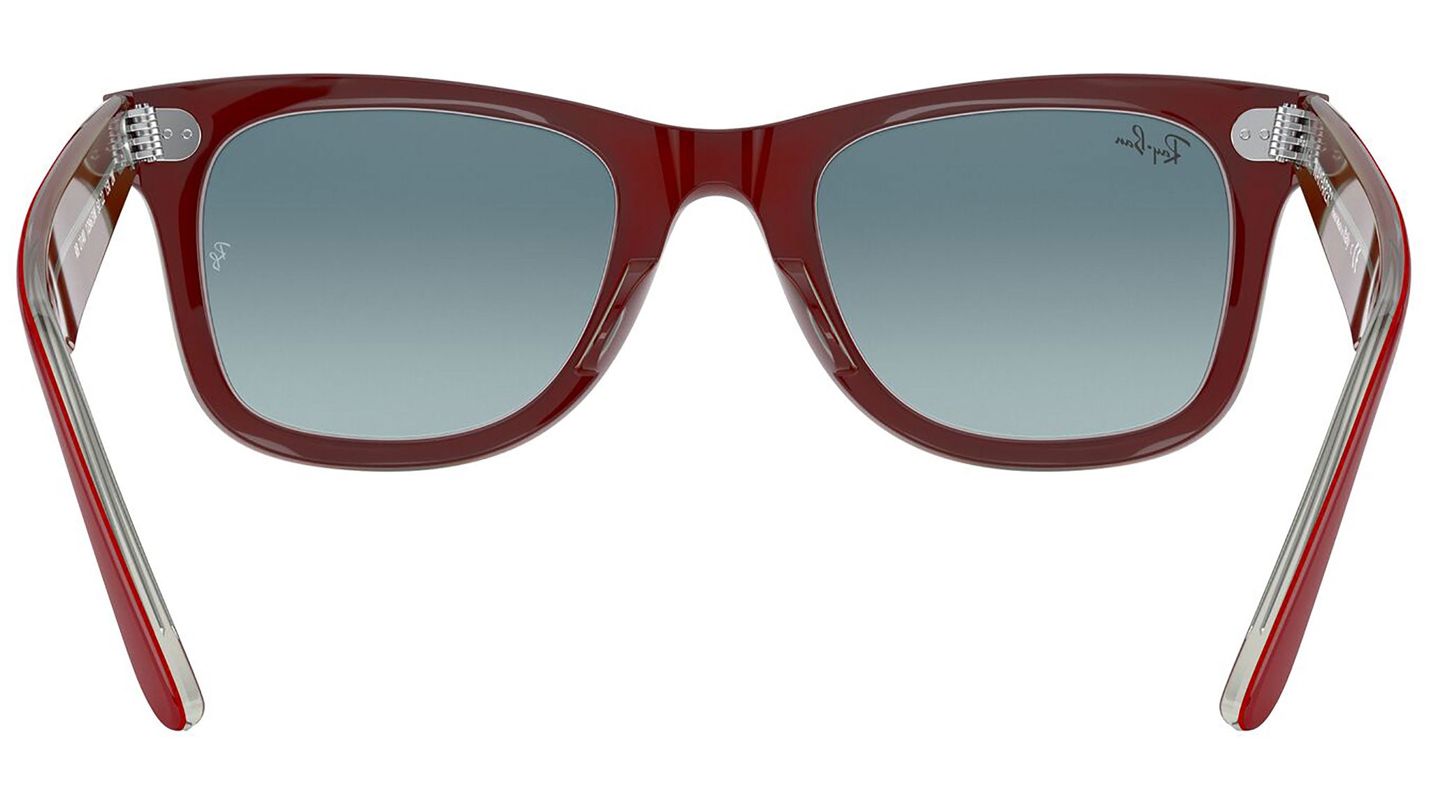 Original Wayfarer Bicolor 0RB2140 red on grey