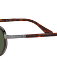 PO2471S gunmetal and havana green