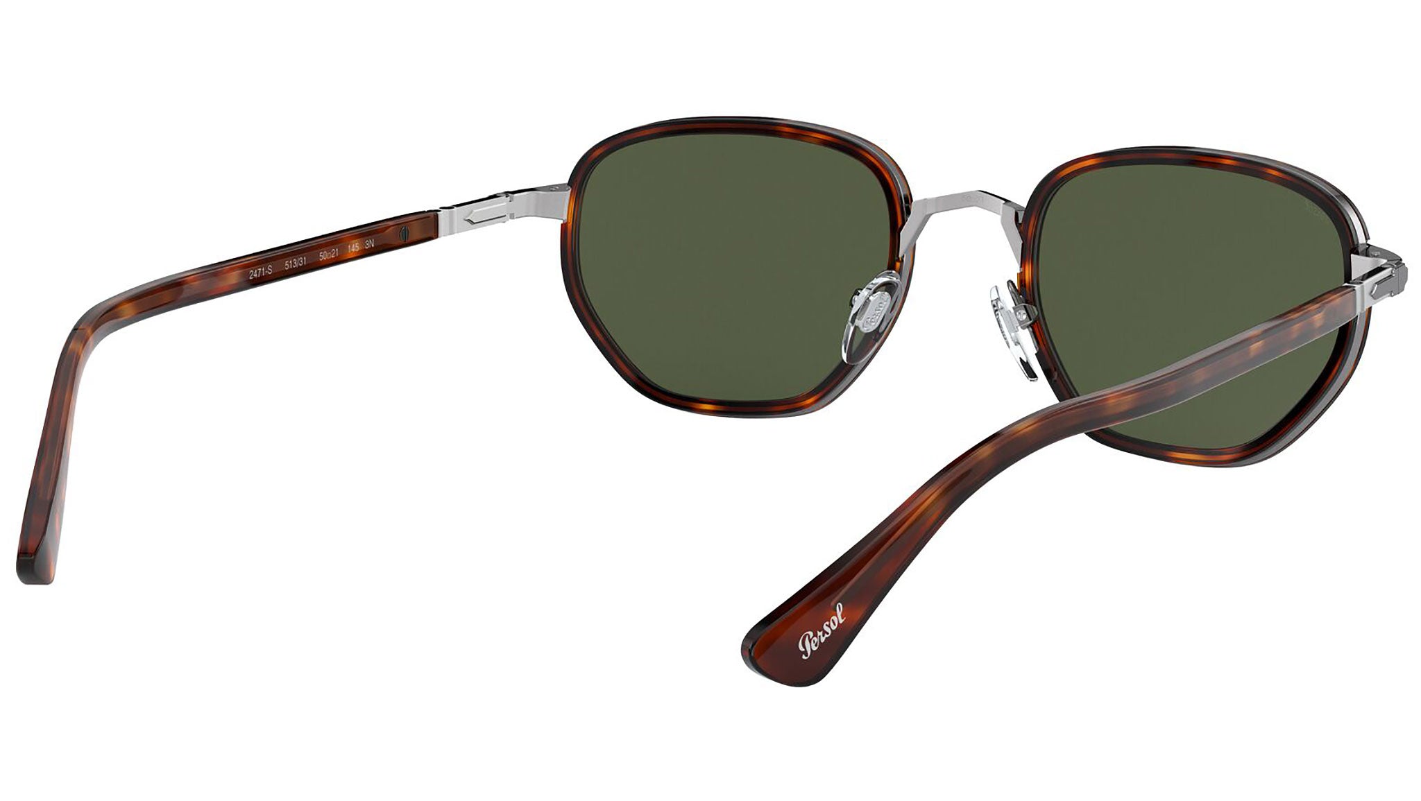 PO2471S gunmetal and havana green