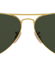 Aviation Collection RB3025 W3400 Gold Green