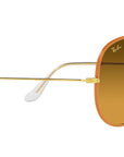 Aviator Full Color Legend RB3025JM 91963C Yellow Orange Brown