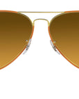 Aviator Full Color Legend RB3025JM 91963C Yellow Orange Brown