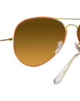 Aviator Full Color Legend RB3025JM 91963C Yellow Orange Brown