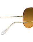 Aviator Full Color Legend RB3025JM 91963C Yellow Orange Brown