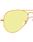 Aviator Solid Evolve RB3025 9220T4 Orange Yellow Red