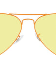 Aviator Solid Evolve RB3025 9220T4 Orange Yellow Red