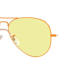 Aviator Solid Evolve RB3025 9220T4 Orange Yellow Red