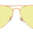 Aviator Solid Evolve RB3025 9220T4 Orange Yellow Red