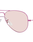 Aviator Solid Evolve RB3025 9224T5 Violet Pink