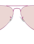 Aviator Solid Evolve RB3025 9224T5 Violet Pink