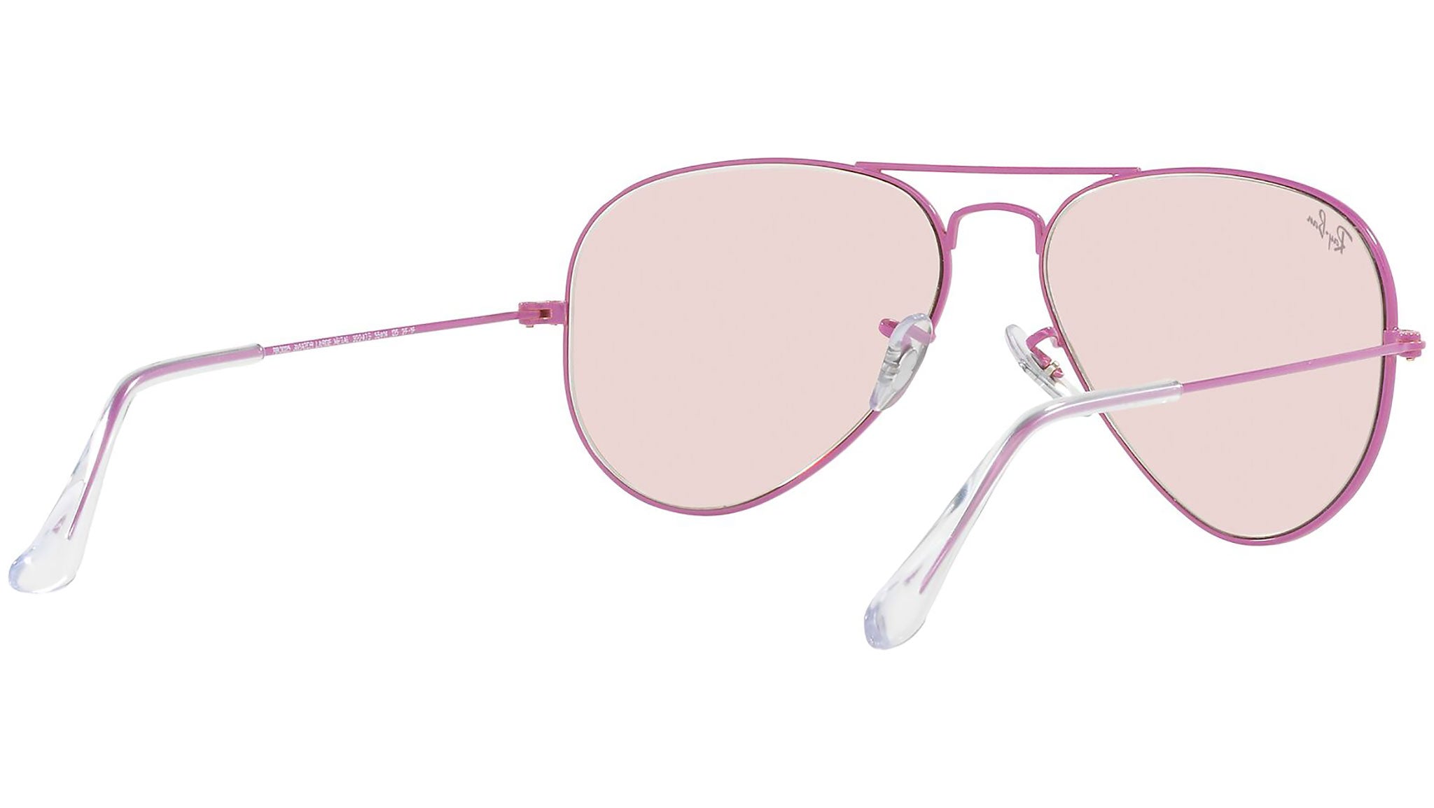 Aviator Solid Evolve RB3025 9224T5 Violet Pink