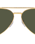 New Aviator RB3625 919631 Gold Green