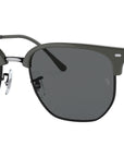 New Clubmaster RB4416 6653B1 grey on black