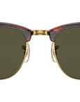 Clubmaster Classic RB3016 polished tortoise