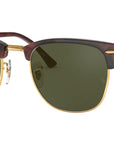 Clubmaster Classic RB3016 polished tortoise