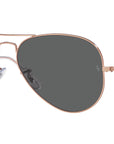 Aviator RB3025 9202B1 Rose Gold Grey