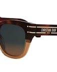 DiorSignature B4I Havana Butterfly Sunglasses